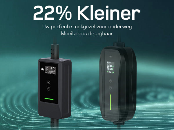 Laadkabel dè 3.7 kw met led scherm IP66 waterdicht.