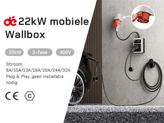 Mobiele wallbox Depow 11KW