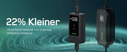 Laadkabel dè 3.7 kw met led scherm IP66 waterdicht.